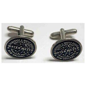 New Orleans Sewerage and Water Board - Water-Meter Cuff Links